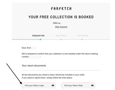 farfetch returns|farfetch returns process.